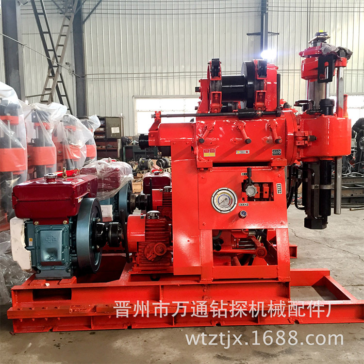 厂家供应 地质勘探履带钻机 岩芯钻探机械设备