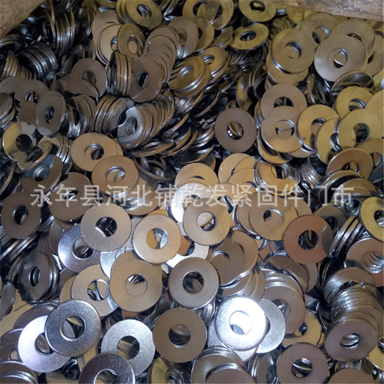 现货供应 镀锌轮盘平垫圈 10*30*2；高强度45#调发国标平垫圈