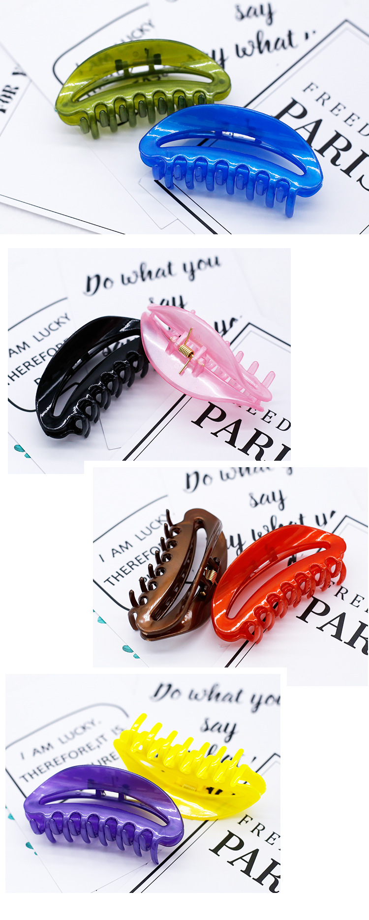 New Pearly Korean Fashion Hairpin Bathing Medium Hair Accessories Factory Direct First-hand Supply display picture 2