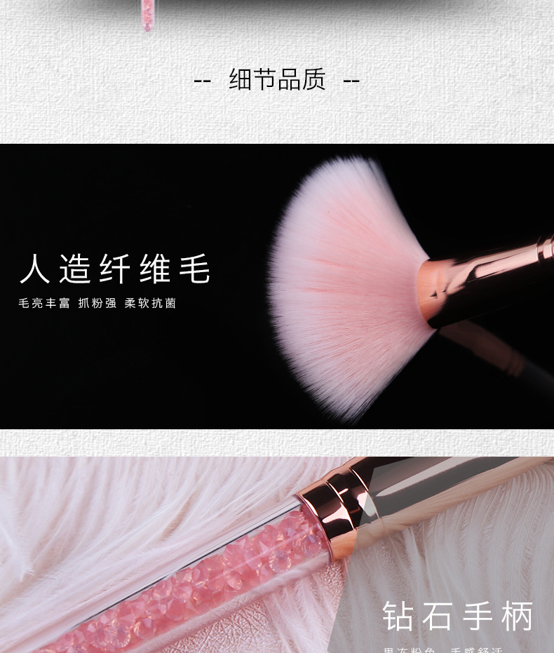 Single Brushes With Plastic Filling Handles Brushes display picture 3