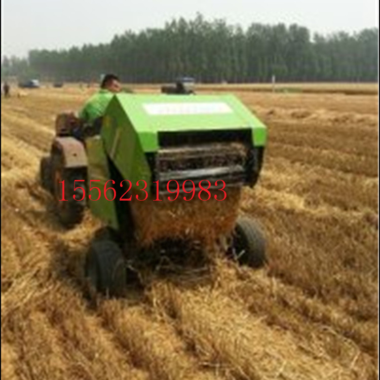 新款打捆机现货萍乡牵引式方草捆捡拾压捆机