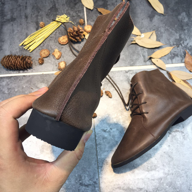 Bottes femme en En cuir - Ref 3355452 Image 14