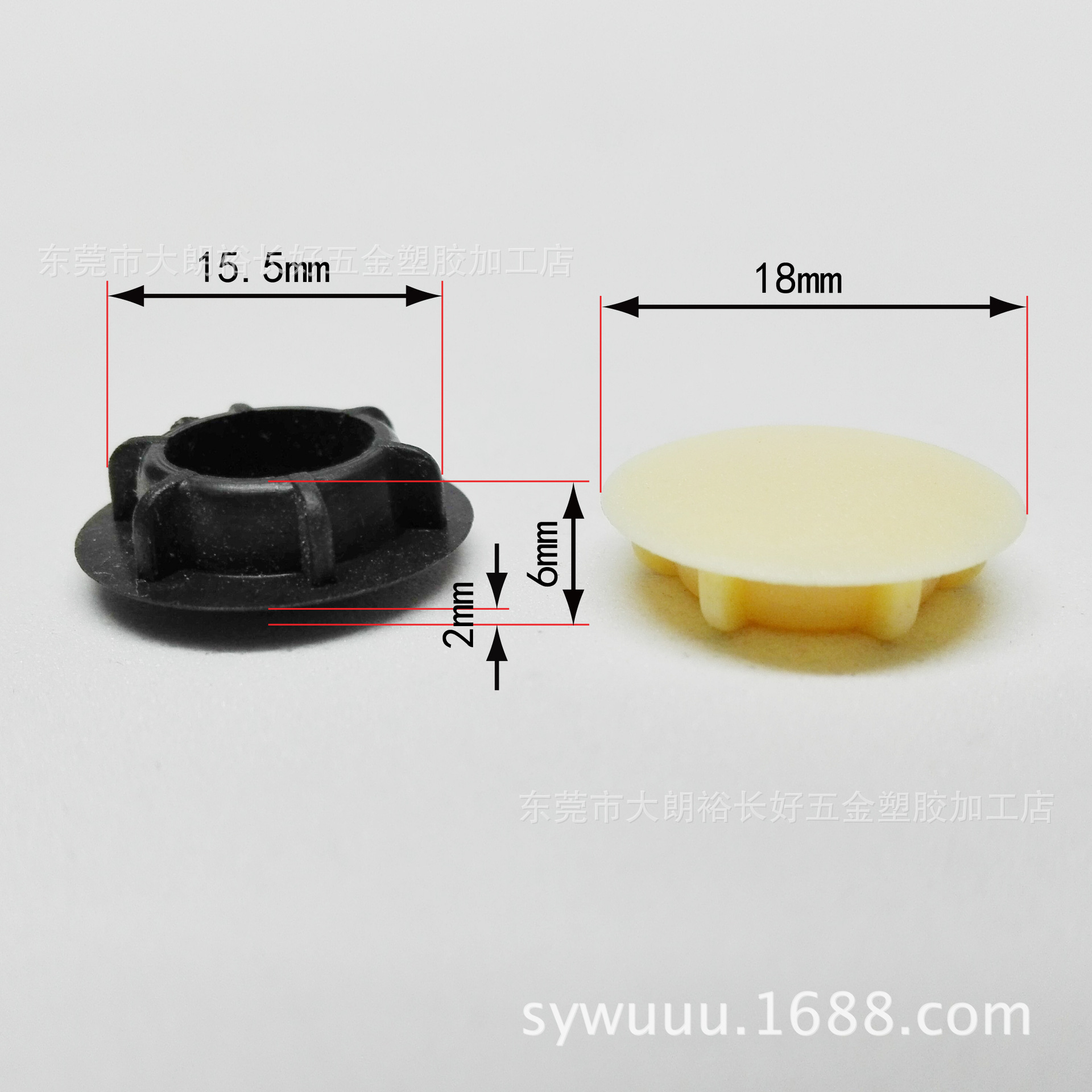 胶盖 直径18弧面有骨 标