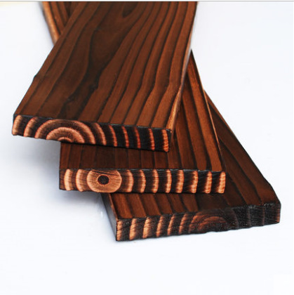 户外防腐木板材，花旗松碳化木定制，保证质量和耐用性