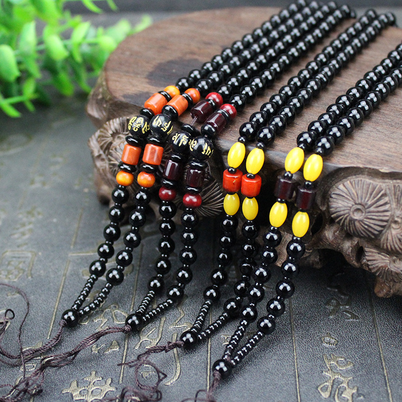 厂家直销玉石吊坠挂绳蜜蜡项链绳高档玉石项链挂绳毛衣链配饰链子|ru