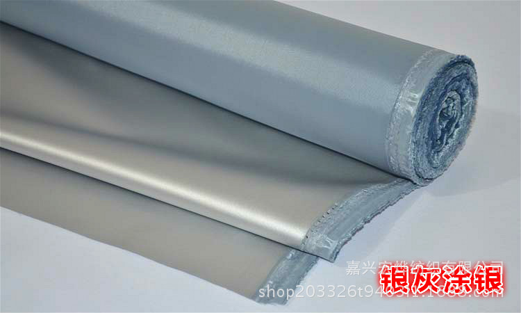 300D encriptación plateada tela Oxford impermeable protector solar paraguas tela ropa de carro paraguas paraguas tienda de campaña tela en stock
