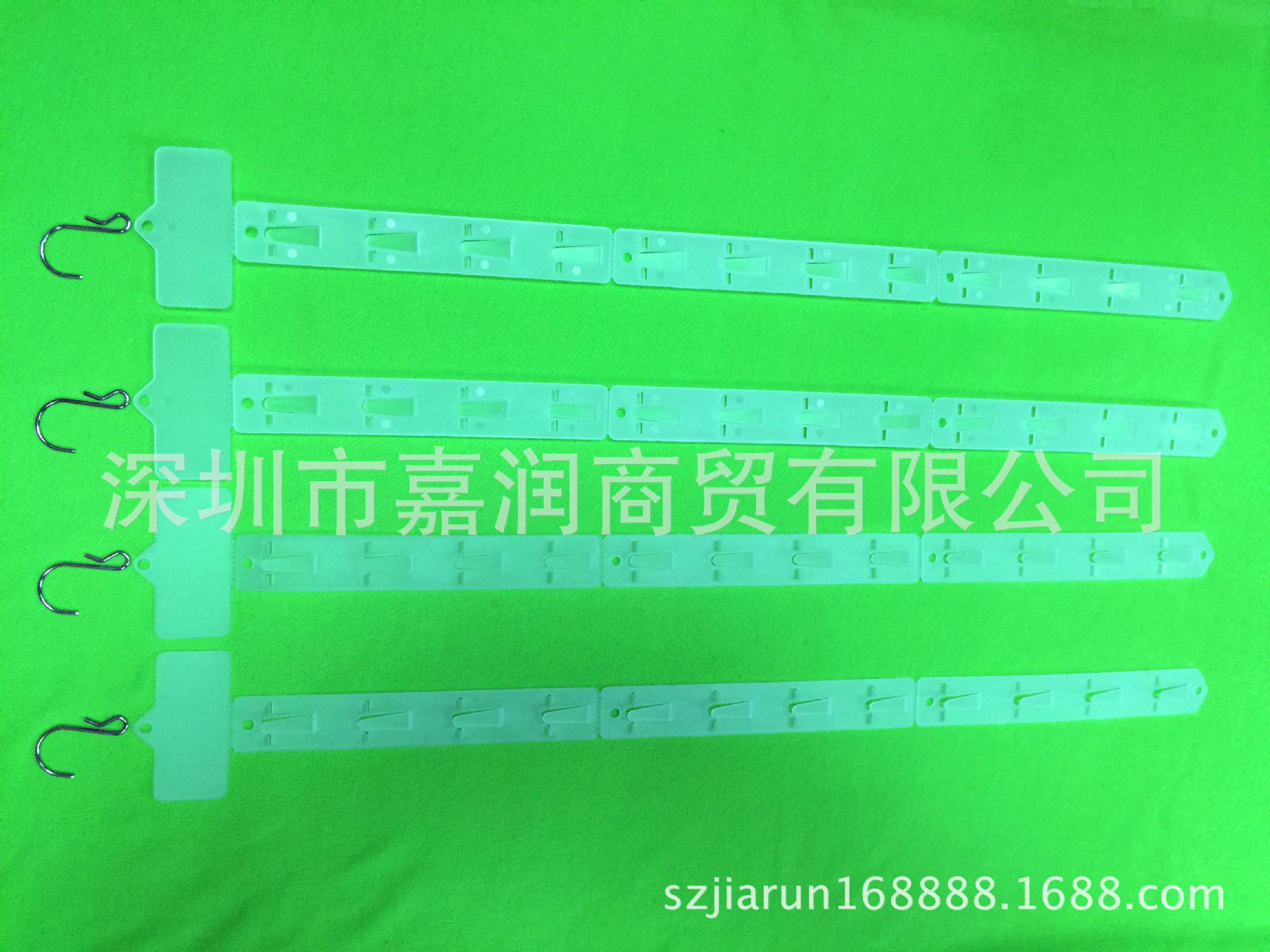 现货T型注塑挂条展示挂条塑料PP挂条货架超市挂条挂钩