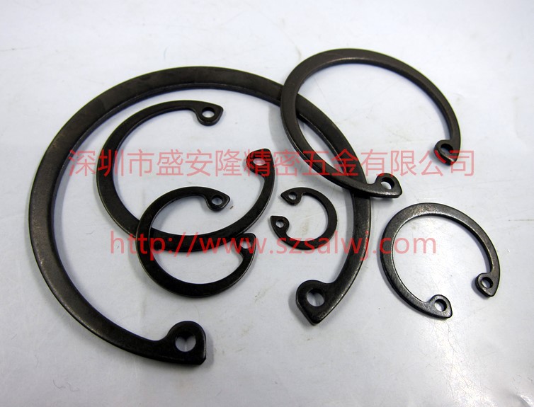 深圳厂家供应GB893孔卡 孔用扣环 孔用挡圈 锰钢材质