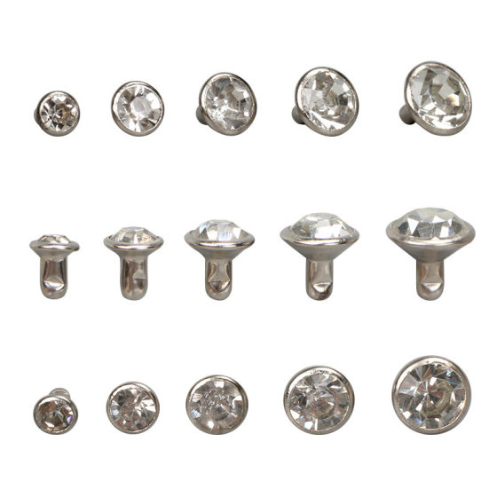 Rhinestone hollow pipe drill with drill rivet mold hardware tools hand press nailing machine manual pipe drill mold
