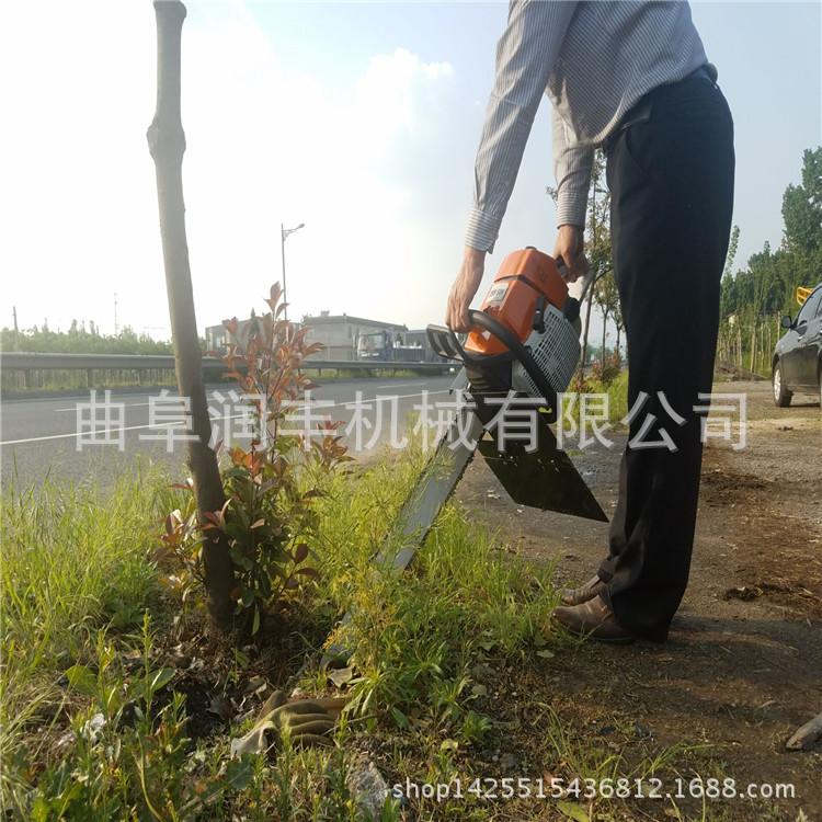 丁香混合油动力挖树机 带土球起树挖树机