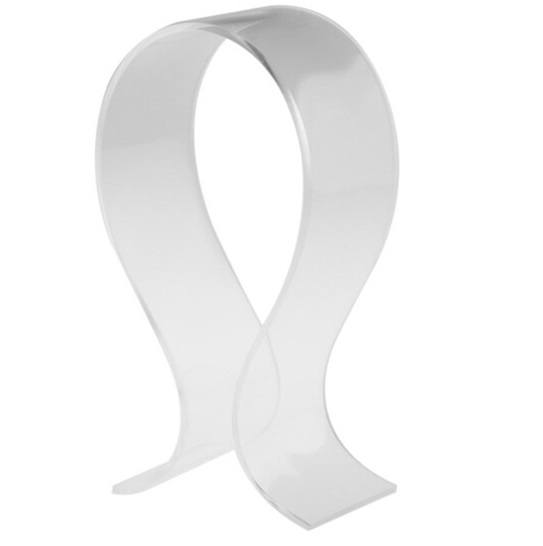 厂家直销亚克力耳机架头戴式耳机桌面展示架透明有机玻璃收纳耳机