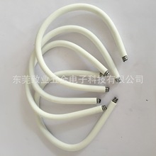 生产LED台灯硅胶鹅颈管 挂脖风扇硅胶软管 万向管可任意弯曲蛇管