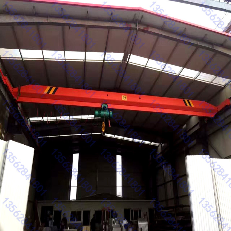 设计制作各种规格型号单梁起重机3T5T10T出口电动单梁行车价格低
