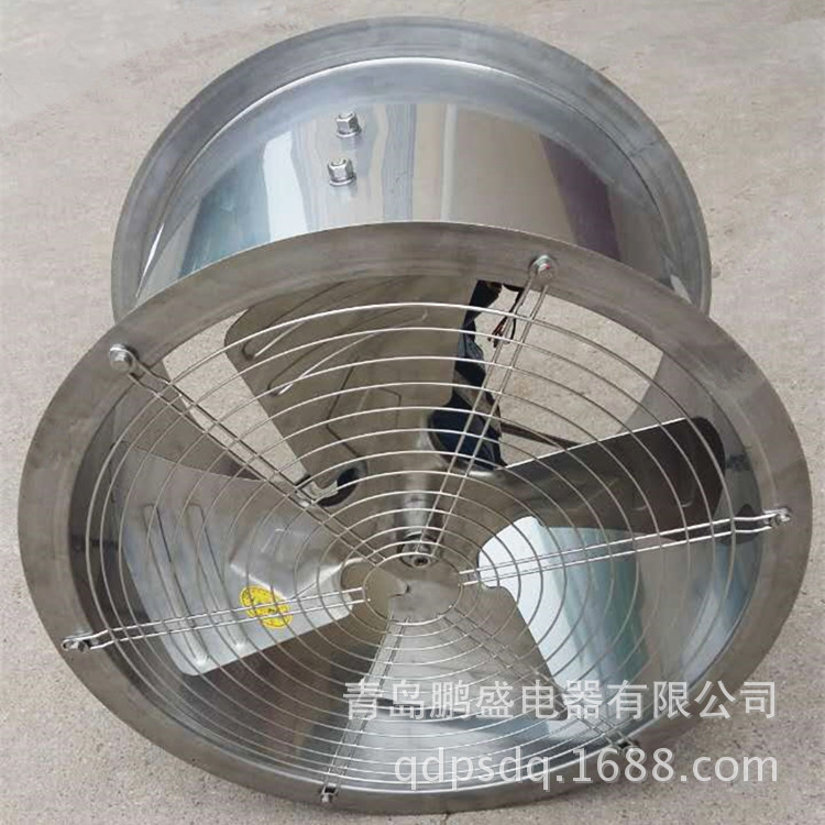 批发供应500mm304不锈钢轴流风机食品厂通风排气风机