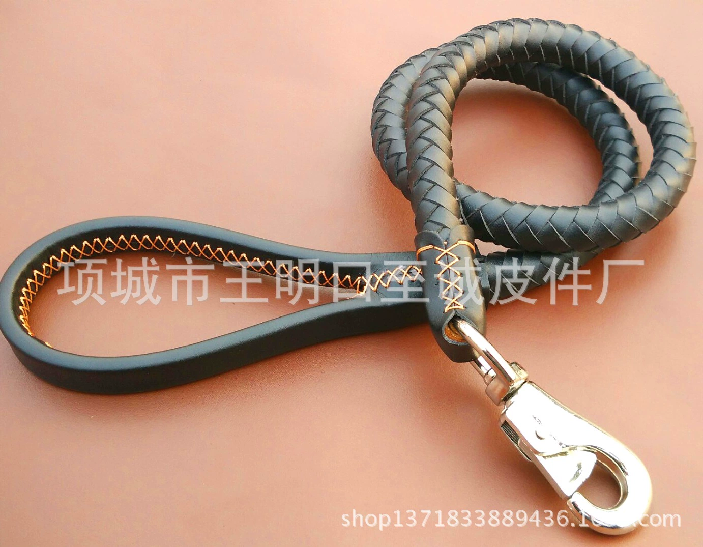 Фабрика Прямые Поставки Кожаный 8-прядный тканый трос для всех видов зоотоваров воротник рот крышка ремешок и т. д.