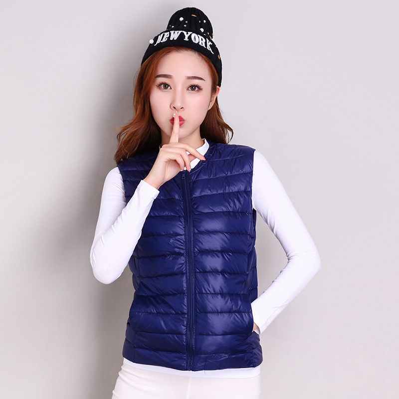 Gilet femme en Duvet de canard blanc - Ref 3316304 Image 1