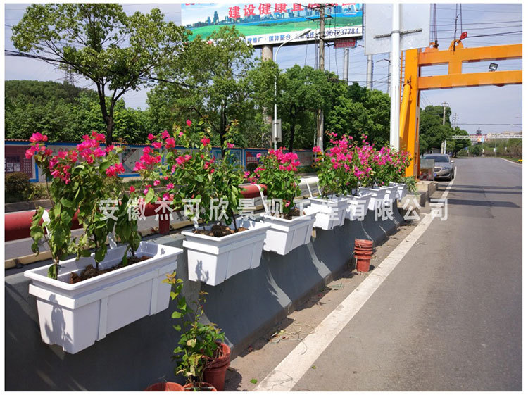 高架桥花盆是如何固定的，一起来揭秘！