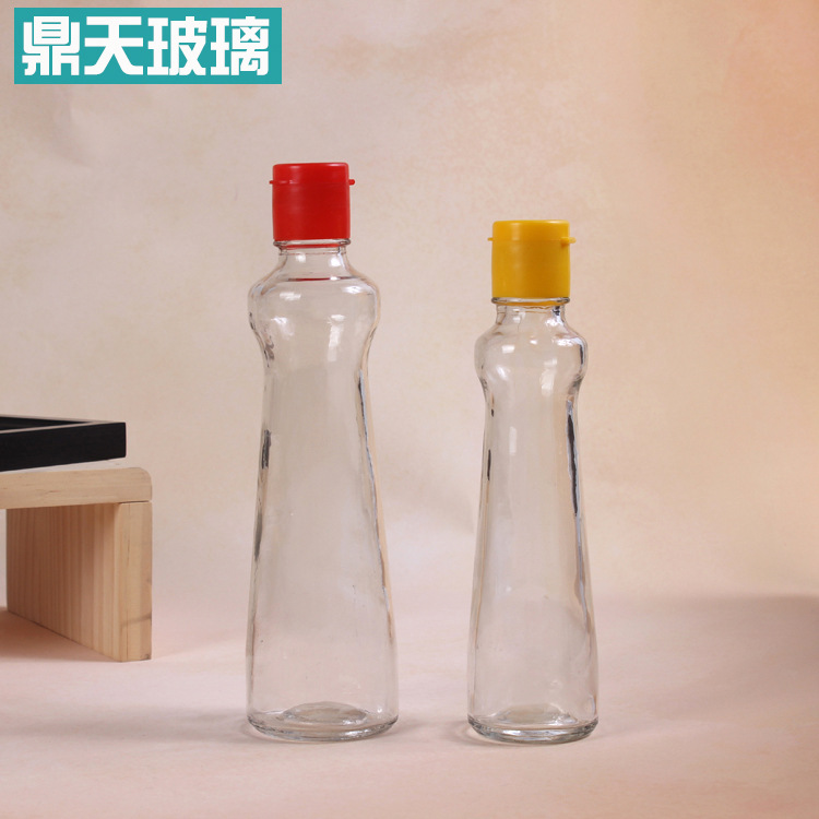 厂家直销透明玻璃香油瓶麻油瓶家用食用油瓶规格齐全可定制