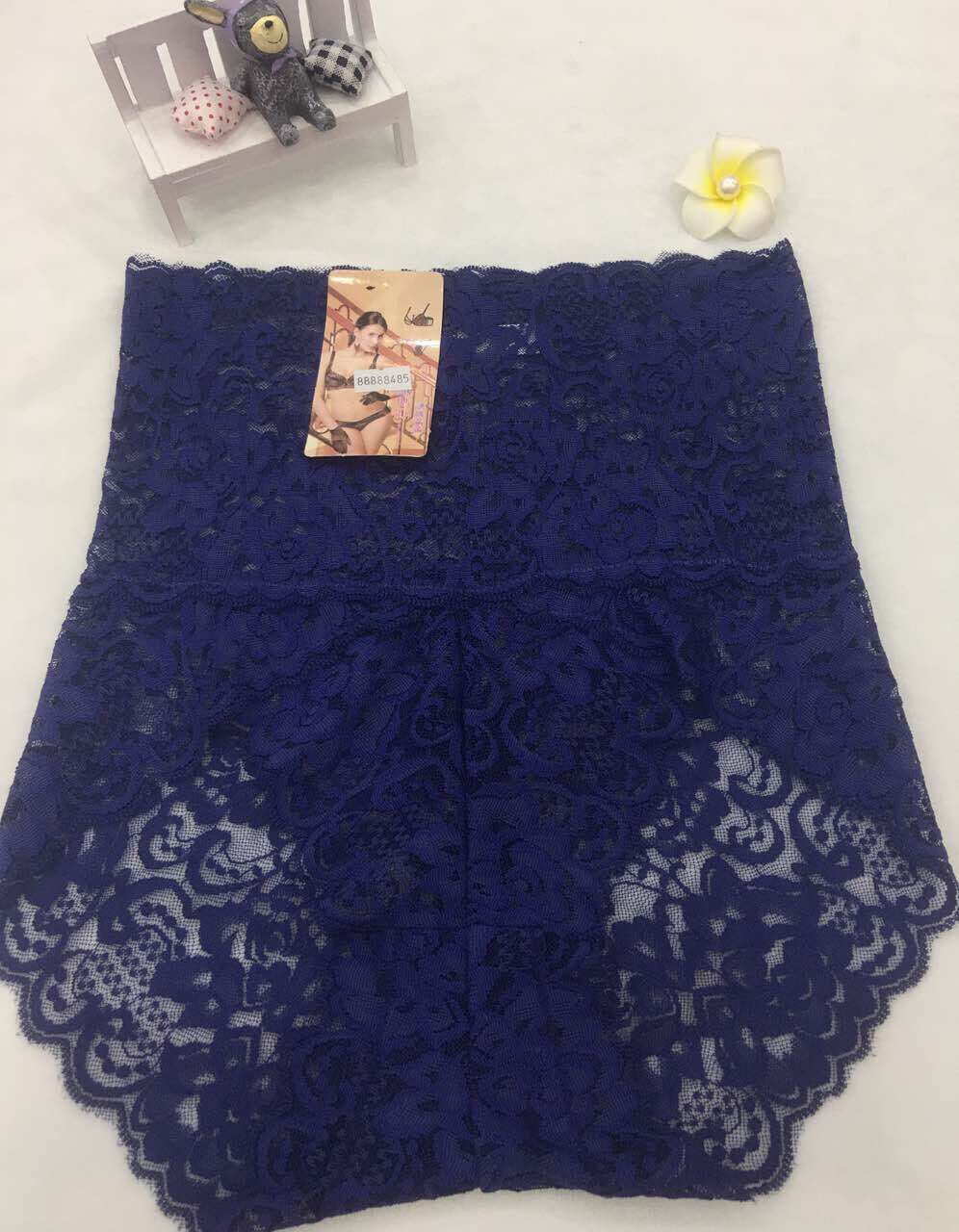High-Waisted Lace Shorts