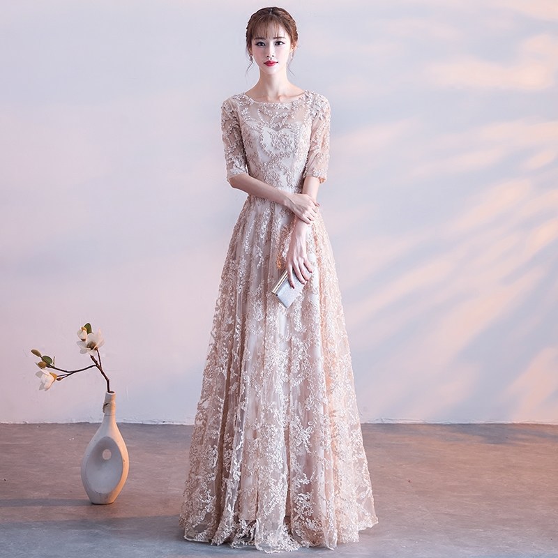 Spring summer evening dress