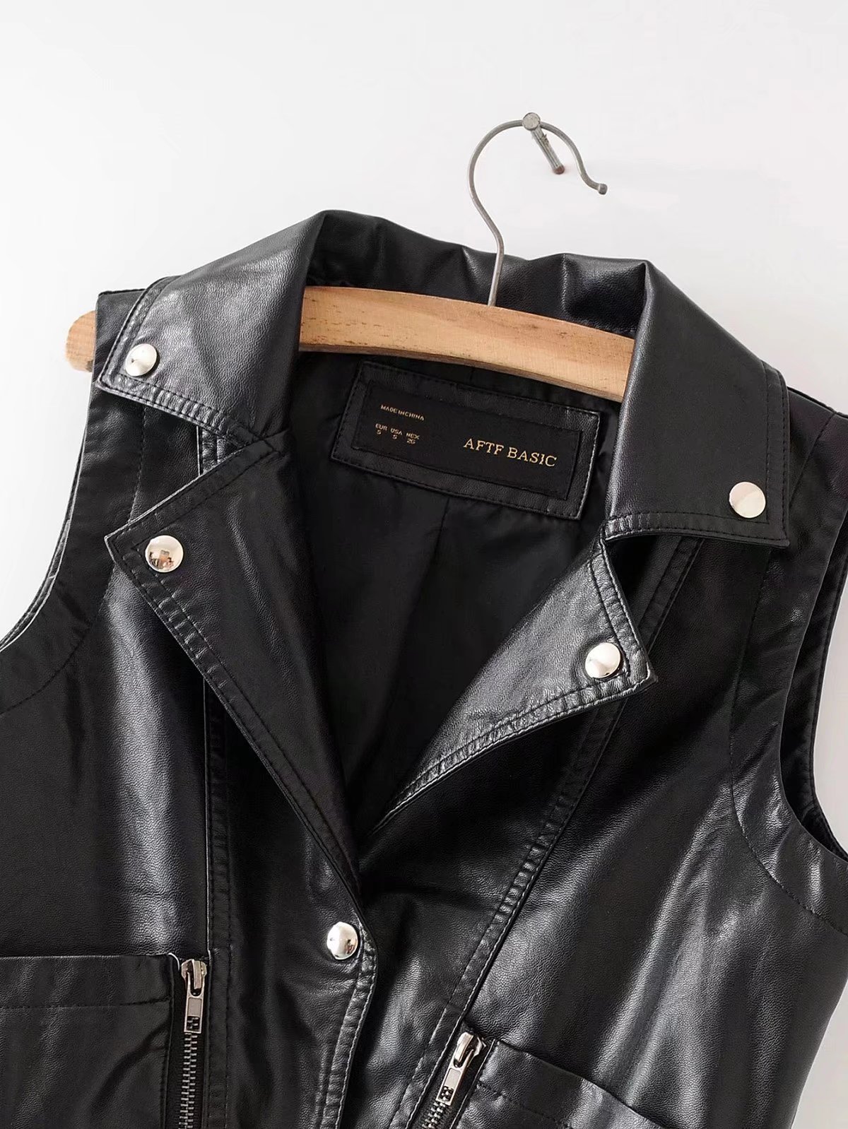 Gilet femme en Cuir PU - Ref 3318156 Image 9