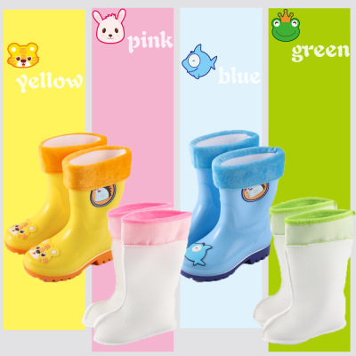 儿童雨鞋内胆 保暖棉套 雨靴内胆  加绒 配套萌小猬雨鞋 招分销