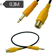 僽�RCAɏ����AVҕ�l�ҕ��RCA F/DC3.5 mono M Cable����0.3m