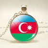 Pendant, fashionable accessory, with gem, wish, European style