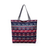 Capacious shoulder bag, cartoon one-shoulder bag, ethnic shopping bag, Korean style, ethnic style