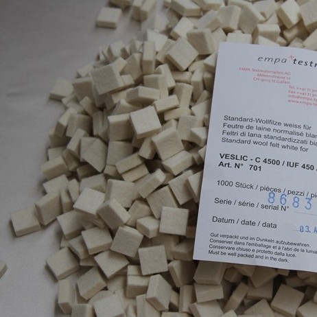 EMPA羊毛毡块(白色) EMPA701白色羊毛毡IULTCS耐磨试验机羊毛毡