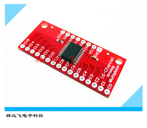 CD74HC4067高速16路模拟开关模块Analog/Digital MUX Breakout