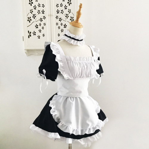 Yuanzhikong Qiongmei maid uniform Loli cute cospaly costume