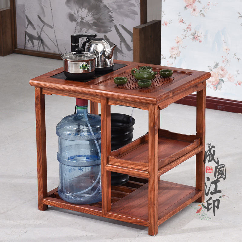 Ming classical furniture Dongyang Wood carving Discount Sell carpentry Make tea tea table factory Direct selling One piece