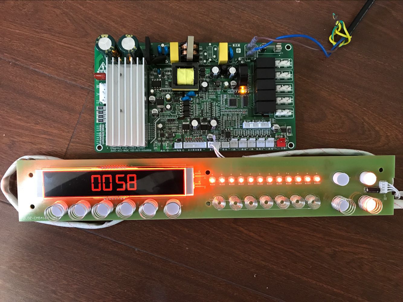 ZLDZ-CM5416直流变频集成灶控制器、控制板、电脑版