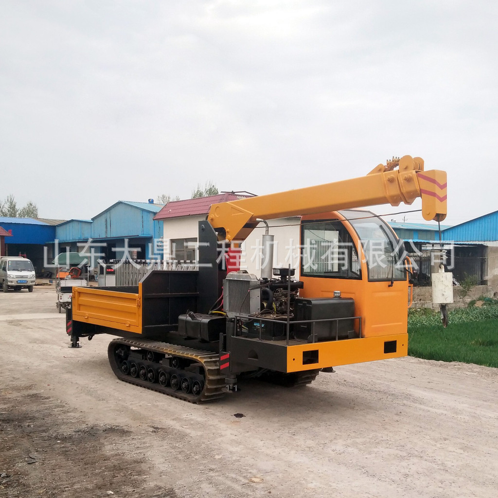 全新伸缩臂履带随车吊 履带机械吊质量稳定 履带运输随车吊多少钱