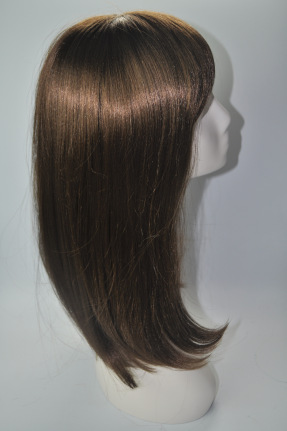 Peluca popular de estilo europeo y americano cos/fiesta fiesta fiesta de vacaciones casco fábrica cabello liso