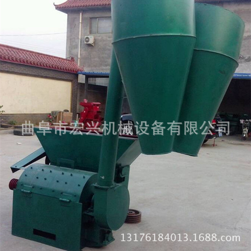 行走式草捆粉碎机 玉米秸秆草捆粉碎机 玉米秸秆粉碎机