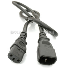 IEC60320Ʒ��β�Դ�� 3о0.75 1.0 1.5ƽ�� C13-C14��ĸ�����^��