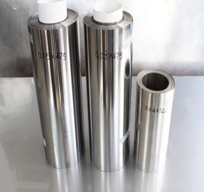 销售304精密不锈钢带 304BA面0.025mm 0.03mm超薄不锈钢带