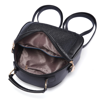 女士双肩包女包包韩版潮2018新款学院风简约时尚小背包