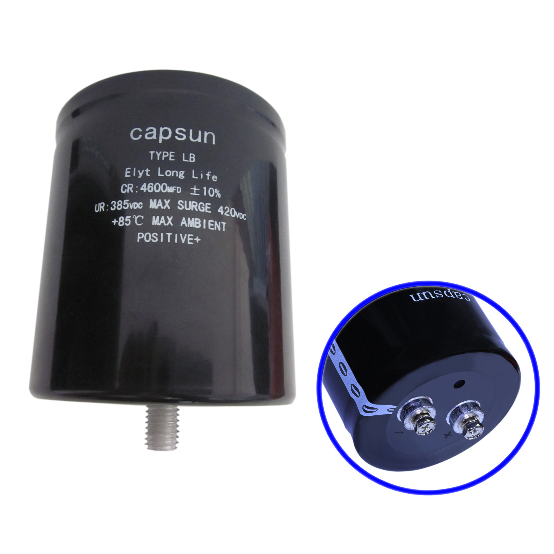 电解电容厂家 供应 4600UF385V 大型电解电容  铝电解电容