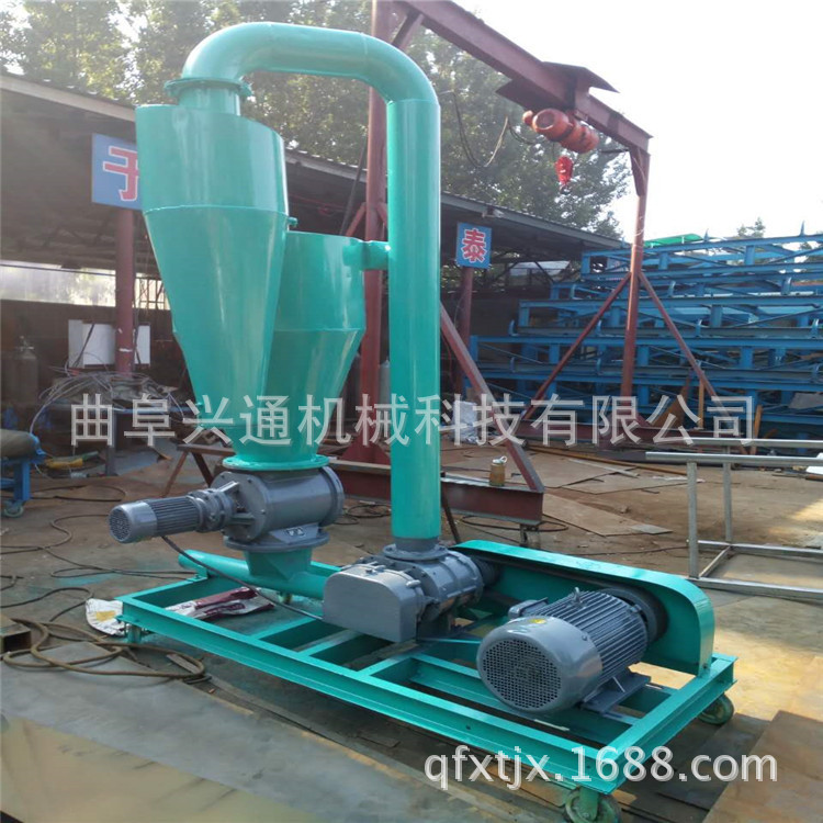 粉体装罐输送机 高扬程气力输送机 码头装卸用气力吸粮机