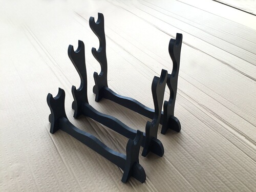 Sword stand, sword rest, solid wood sword stand, Longquan town house sword stand, sword stand, samurai sword stand, cold weapon stand