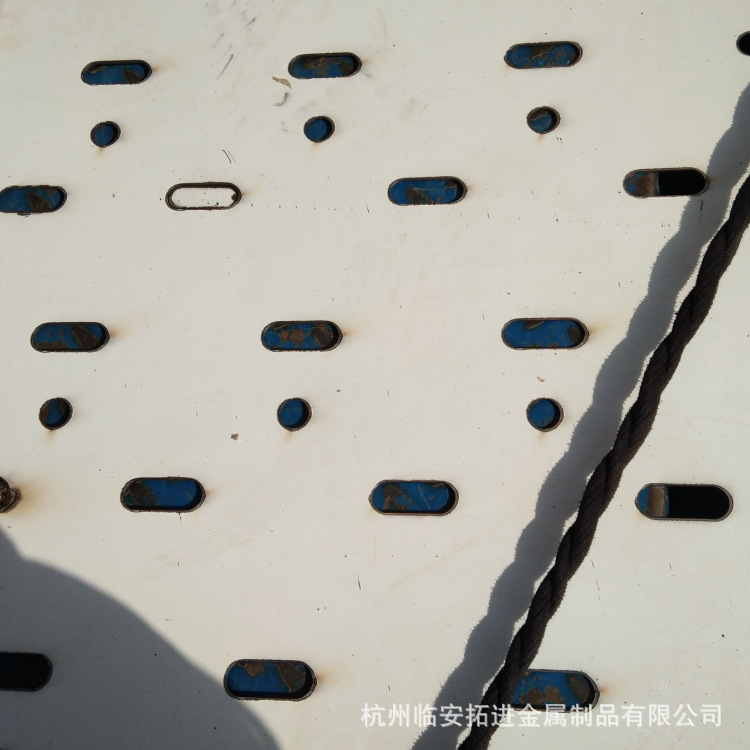 供应富阳冲孔网、长腰孔长方形冲孔网、冲孔大小规格、