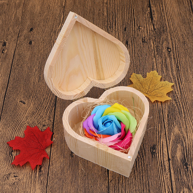240g Weight Soap Flower Event & Party Supplies 1 Piece Quantity Indoor, Party, Festival Occasion Christmas Valentine'S Day Romantic Pastoral Heart Shape Soap Flower Artificial Flowers