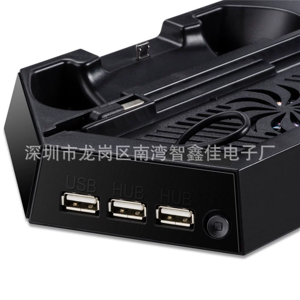 Фабричная подставка PS4 охлаждающий вентилятор PS4 держатель сиденье зарядка PS4 охлаждающая база игровой контроллер двойная зарядка