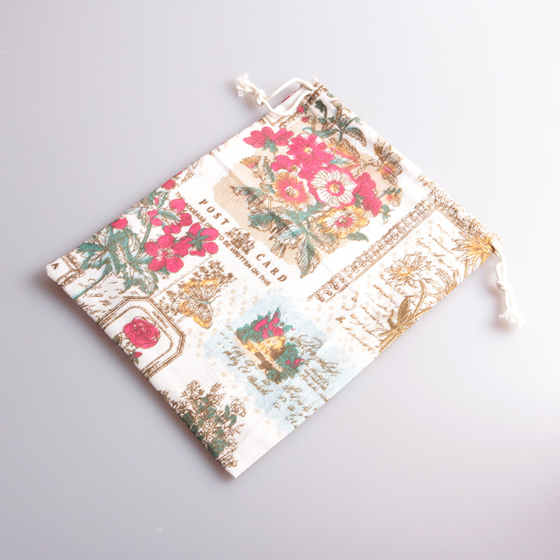 麦当劳合格供应商手袋箱包全棉束口布袋抽绳棉麻布袋棉布袋环保袋