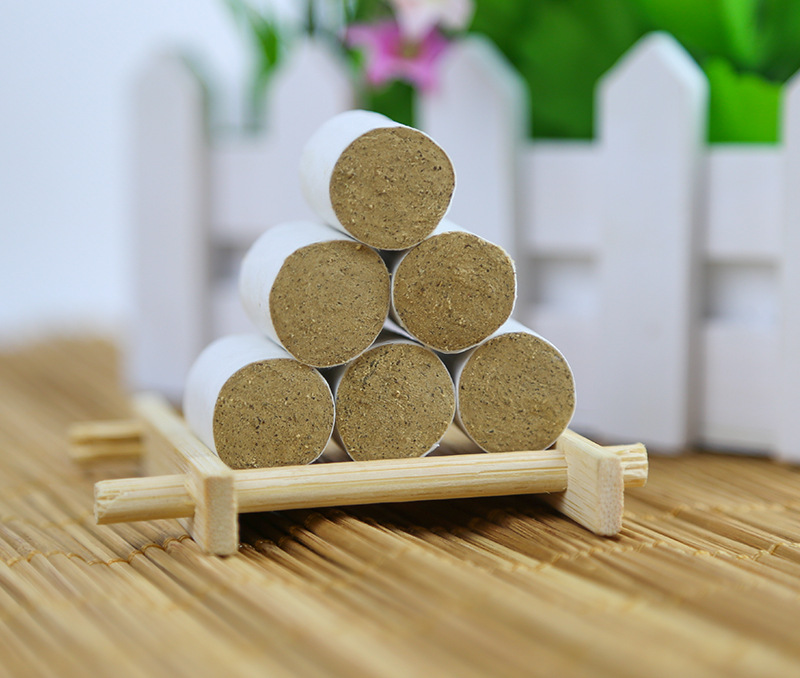 Moxa Cones Ai Zhu 艾柱 Hand-Rolled 5-Year Aged Mugwort 54 Cones 15:1 Ratio for Moxibustion specifications