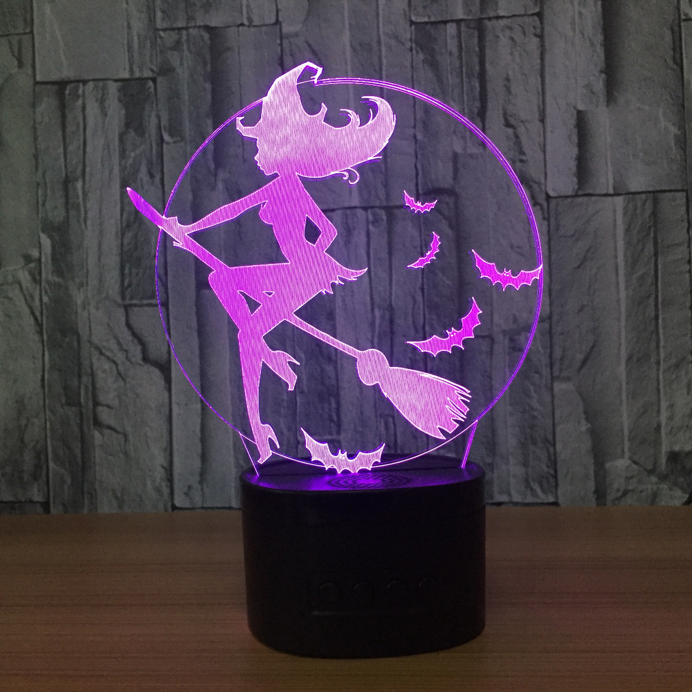 亚克力创意3d立体led小夜灯