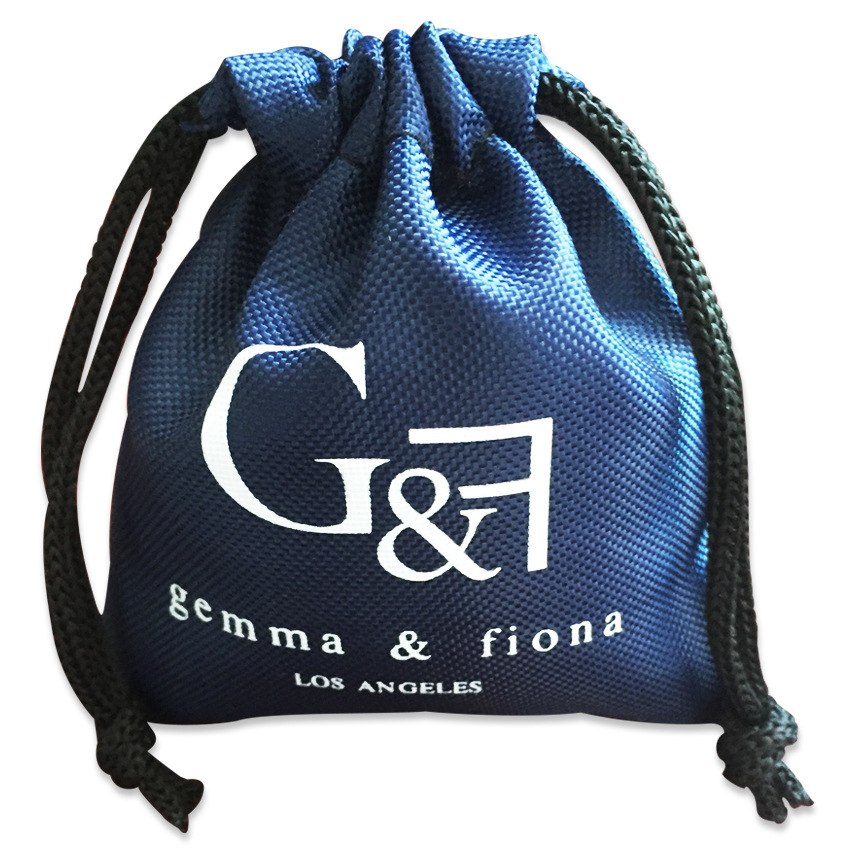 抽绳袋 创意涤纶防水束口饰品袋 精致收纳袋 耳机袋 批发定制